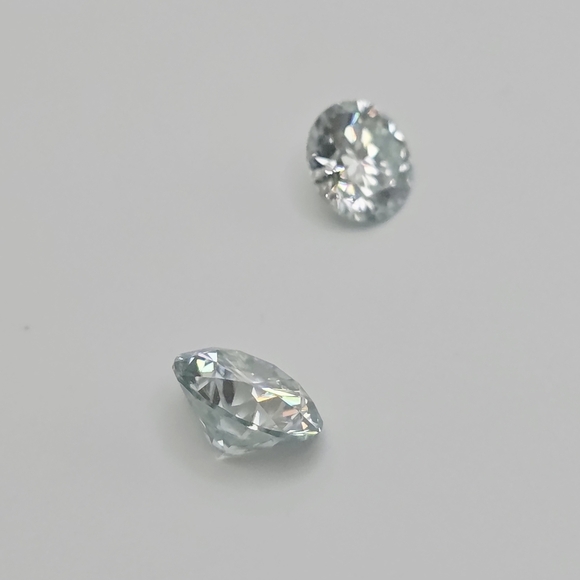 1ct Moissanite Loose Ice Blue  Diamond - Picture 1 of 2